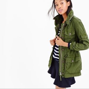 J.Crew Green Military Style Jacket